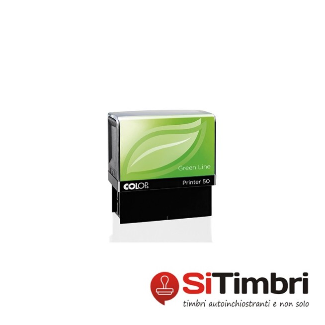 Printer 30 - Green Line - 18 x 47 mm.